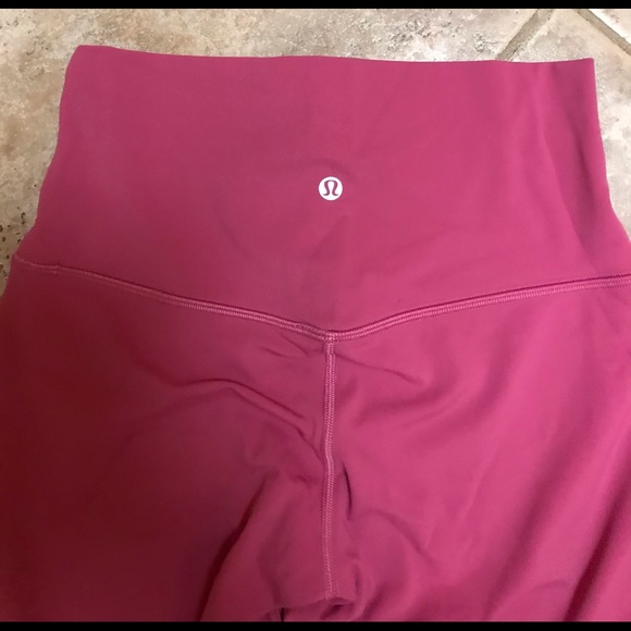 Lululemon Align Leggings, Size 6, Pink Lychee - Picture 3 of 6